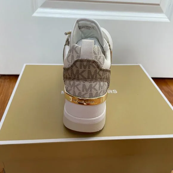 Crista Mixed-Media Trainer from Michael Kors - Picture 5 of 9